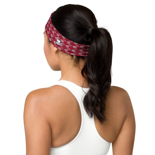 Pink Wave Pattern Headband - Image 8