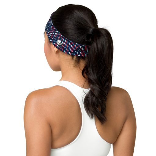 Colored Line Storke Pattern Headband - Image 8