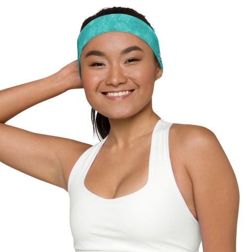 Beach Hut Pattern Headband - Image 4