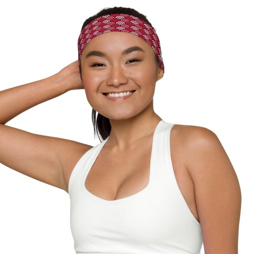 Pink Wave Pattern Headband - Image 9