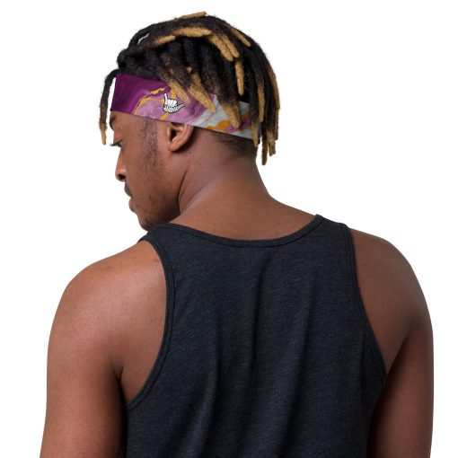 Pink Marble Texture Headband - Image 8