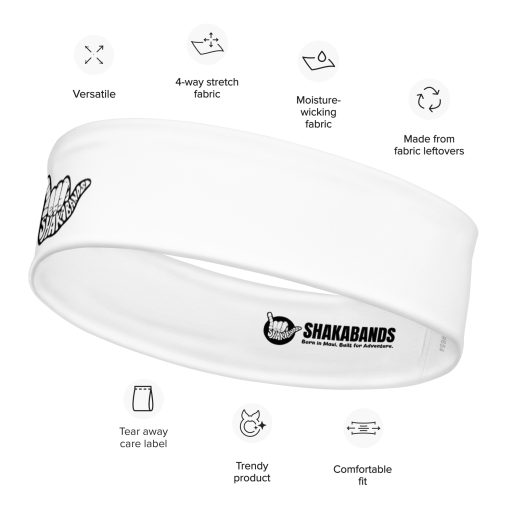 Shaka Bands White Headband - Image 8