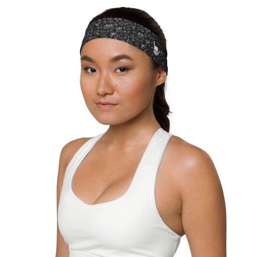 Beach Surfing Pattern Headband - Image 3