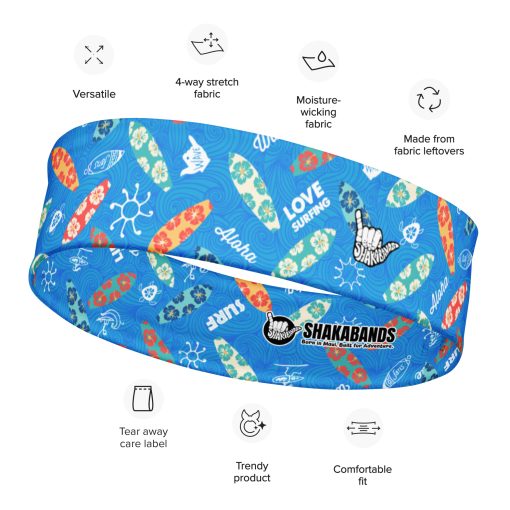 Surfboard Pattern Headband - Image 9