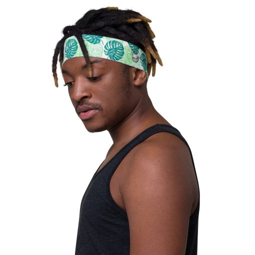 Monstera Leaves Pattern Headband - Image 6