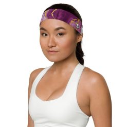 Pink Marble Texture Headband