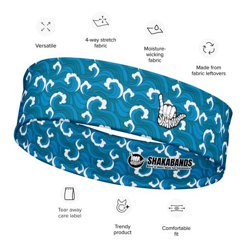 Japanese Waves Headband - Image 6