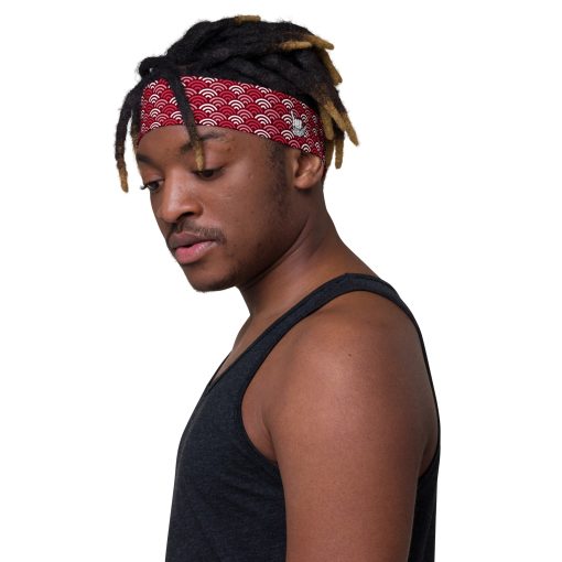 Pink Wave Pattern Headband - Image 3