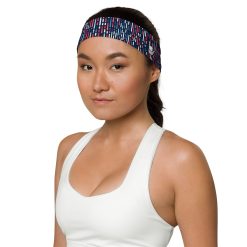 Colored Line Storke Pattern Headband