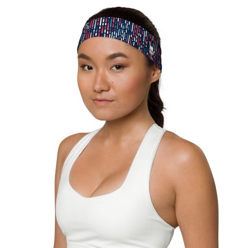 Colored Line Storke Pattern Headband