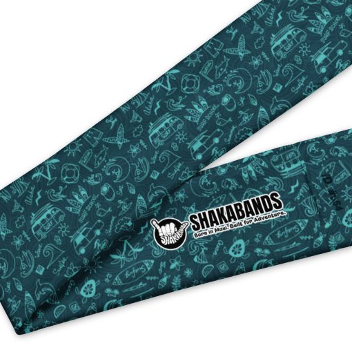 Beach Surfing Pattern2 Headband - Image 10