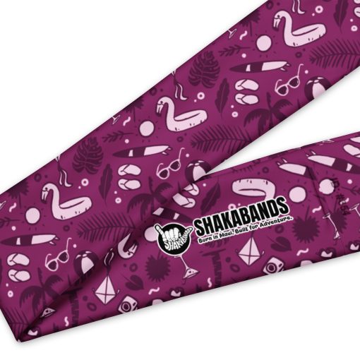 Beach Elements Pattern Headband - Image 10
