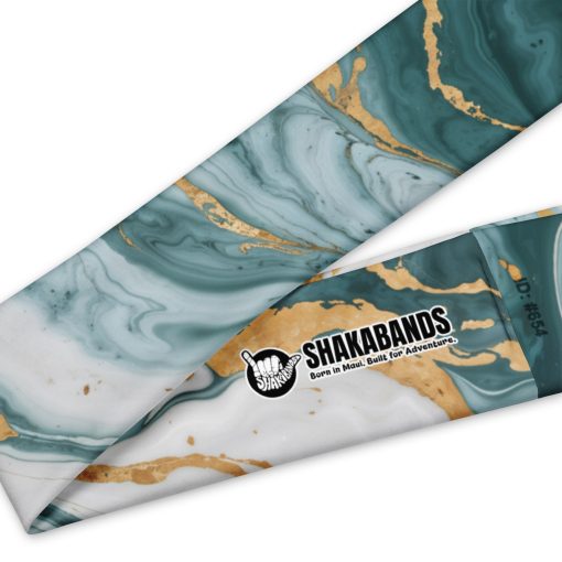 Green Marble Texture Headband - Image 10