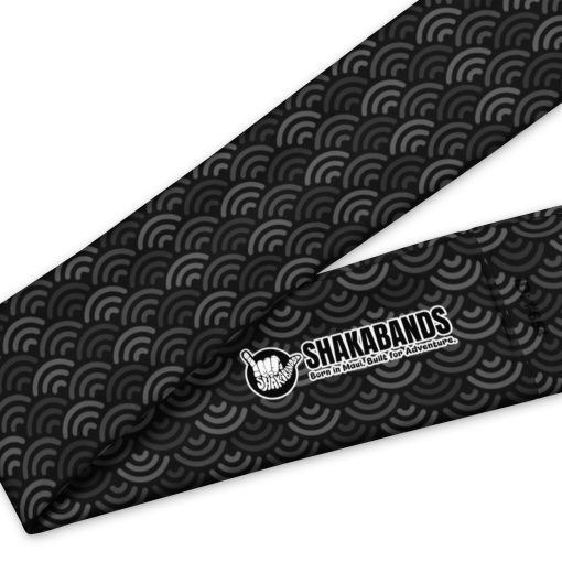 Black Wave Pattern Headband - Image 7